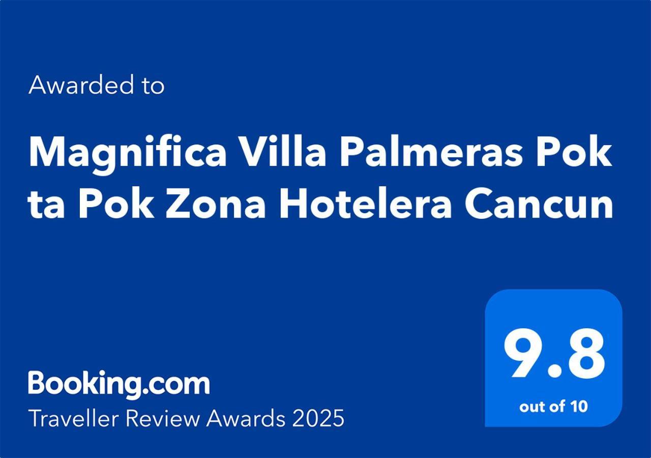 Magnifica Villa Palmeras Pok Ta Pok Zona Hotelera Канкун Екстер'єр фото